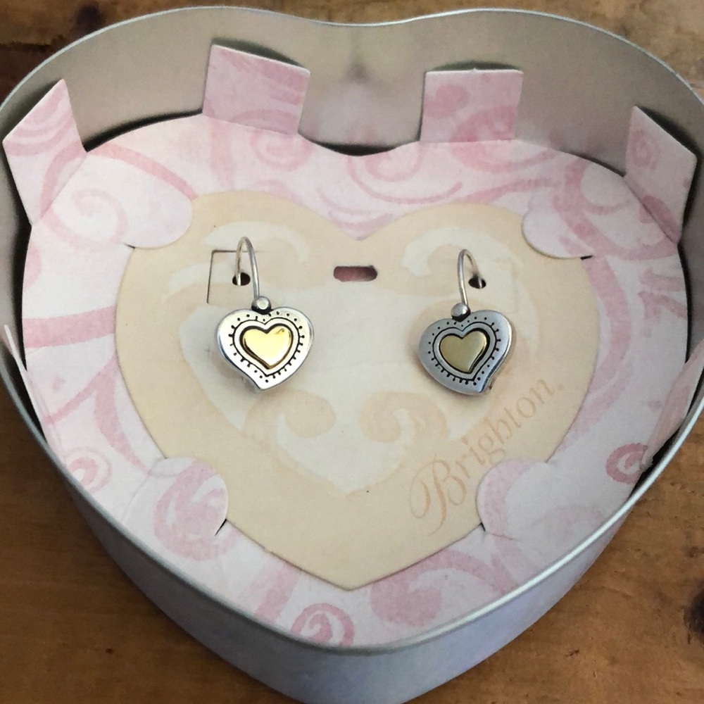 Brighton Symphony Silver and Gold Earrings